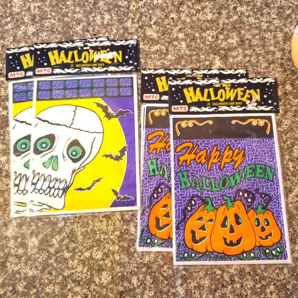 Vintage Halloween Candy Bags